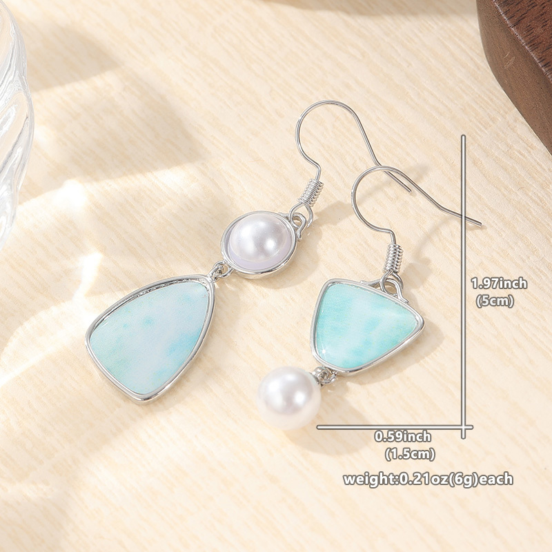 Women's Boho Asymmetric Mismatched Dangle Earrings